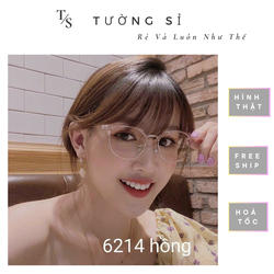 K88 Kính Giả Cận Chuẩn Đẹp - Form Tròn Gọng Dẻo Siêu Xinh