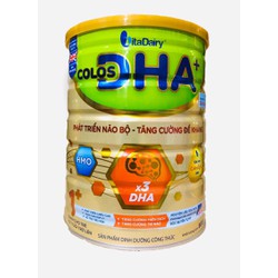 Sữa công thức Colos DHA 1+ lon 800g - Phát triển não bộ, Tăng cường đề kháng