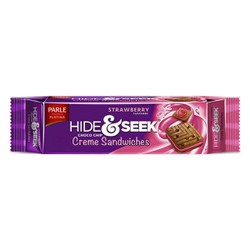 Bánh Quy Socola Chip Kẹp Kem Hương Dâu Thái Lan Parle Platina Hide & Seek (Gói112.5g)