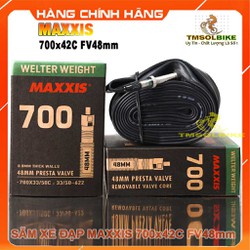 Săm (Ruột) Xe Đạp 700x42C FV48mm MAXXIS