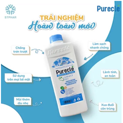 Nước lau sàn đa năng và cô đặc Oganic Pureclé 1,38 lít