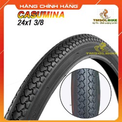 Vỏ Xe đạp 24x1 3/8 (37-540) cho xe đạp Phổ Thông Lốp Xe đạp Casumina 24x1 3/8 (37-540)