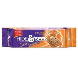 Bánh Quy Socola Chip Kẹp Kem Hương Cam Thái Lan Parle Platina Hide & Seek (Gói112.5g)