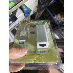 Bộ chuyển đổi USB ra LAN RJ45 (Trắng) USB 2.0