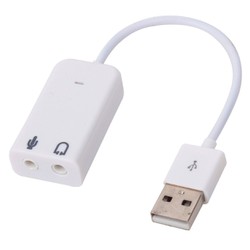 Cáp USB Sound Adapter 7.1 (Hoạt Động Với Raspberry Pi)