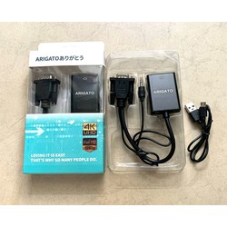 Cáp chuyển VGA-HDMI Arigato