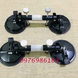 2 chiếc Hít kính điều chỉnh mạch gạch - Xiết vặn mạch gạch, hít gạch đá cao cấp đế 15cm