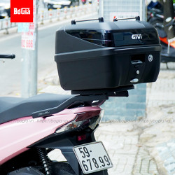 Combo Thùng Givi và Baga Sau Givi SR Cho Airblade 125/150-Bảo hành 2 Năm- Tặng Đế Đi Kèm