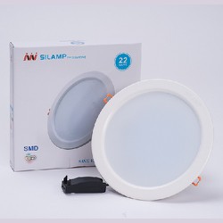 ĐÈN led âm trần DOWNLIGHT 22W siêu sáng, tản nhiệt tốt , chất lượng , bảo hành 24 tháng