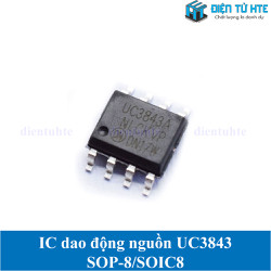 Bộ 2 con IC dao động nguồn UC3843 UC3843A UC3843AD1R2 chân dán SOP-8