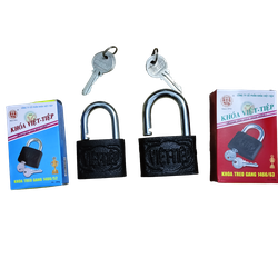 Khóa treo gang Việt Tiệp cao cấp CẦU 8-10