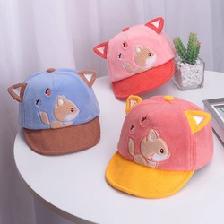 Mũ lưỡi trai họa tiết Sóc Nhỏ cho bé trai và bé gái từ 6 tháng đến 26 tháng tuổi xinh xắn Shop Uni Baby A229