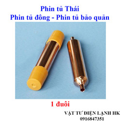 Phin lọc gas tủ lạnh THÁI cao cấp 1 đuôi, fin lọc ẩm ga tủ đông, tủ mát, tủ bảo quản hàng Tốt