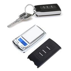 Cân điện tử mini bỏ túi cân tiểu ly 200g/0.01g độ chính xác cao hình chìa khoá thời trang tự ngắt khi không dùng