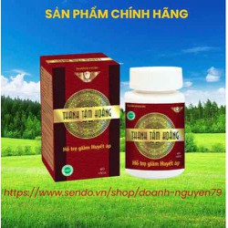 Viên Uống THANH TÂM HOÀNG Kingphar - Hộp 40 viên - Giúp kiểm soát và ổn định huyết áp.