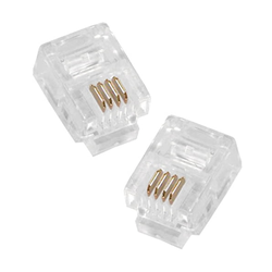 Đầu bấm điện thoại RJ11 4 line (Bịch 100 đầu)