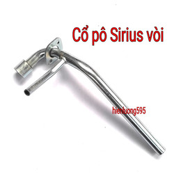 Cổ pô xe máy Sirius vòi