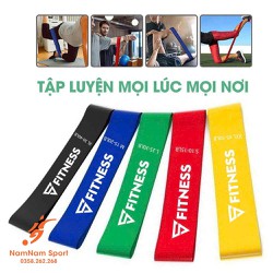 Bộ 6 dây tập kháng lực chính hãng Fitness cao cấp