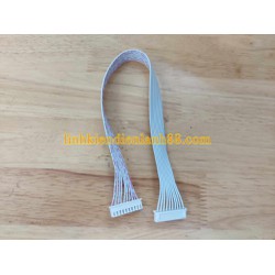 Dây Bus 10p xh2.54 dây trắng đỏ 30cm
