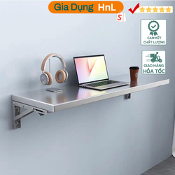 HnL Store - Bàn làm việc nổi tiết kiệm không gian, Bàn máy tính treo nổi, Bàn treo tường đa năng (60 * 40cm/23,6 * 15,7in)