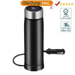 HnL Store - Cốc đun nước dùng trên ô tô nguồn 12V/24V Portable Car Heating Cup Car