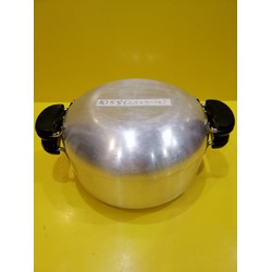 Nồi nhôm đúc nắp úp nội địa Nhật, size 24cm, cao 9-14cm (mã 1058KT), Không dùng từ