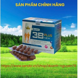 Soft VITAMIN 3B  plus new Kingphar  ,Hộp 100 viên ,Người có nguy cơ thiếu vitamin nhóm B