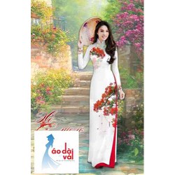 sieu phẩm ao dai lua to nhat co gian sang trong in 7d