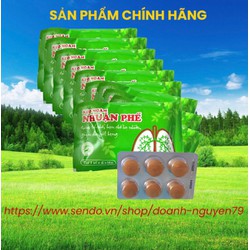 Combo 10 vỉ kẹo ngậm ho nhuận phế kingphar, vỉ 6 viên