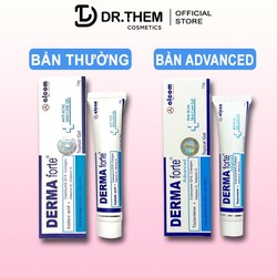 Chính hãng Derma Forte 15g - Gamma, Bản Thường / Advanced, Gel Giúp Giảm Mụn Trứng Cá, Ngừa Thâm, Mờ Sẹo, Da Dầu Mụn - D