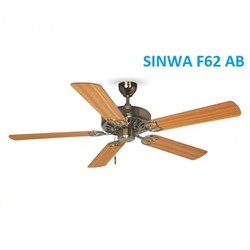 Quạt trần trang trí không đèn sinwa f62 ab