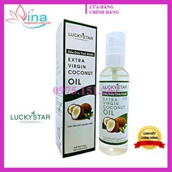 Chính hãng Chính hãng TINH DẦU DỪA LUCKY STAR NGUYÊN CHẤT 100ML