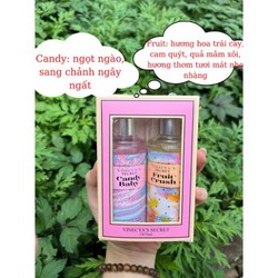 Chính hãng Sét Qùa Tặng 2 Chai Xịt Thơm 75mL hàng Nội Địa Trung Hương Thơm Quyến Rũ, Cá Tính