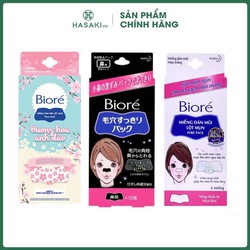 Chính hãng Miếng Dán Mũi Lột Mụn Bioré Pore Pack