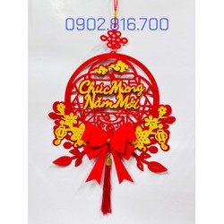 SIZE LỚN 38CM DÂY TREO CHỮ CHÚC MỪNG NĂM MỚI THẦN TÀI LẮC ĐẦU TREO CỬA TREO TƯỜNG TRANG TRÍ TẾT HÚT MAY MẮN TÀI LỚI