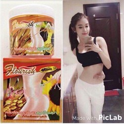 Chính hãng Kem thoa giúp làm tan mỡ bụng và đùi Flourish giúp