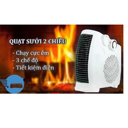 Quạt sưởi 2 chiều ấm, mát đa năng sưởi ấm mùa đông