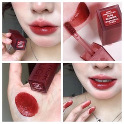 Chính hãng Son Kem Lì Black Rouge màu DL6 đỏ nâu pha cam