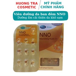 Chính hãng [ Vĩ 10 Viên] Dầu Dưỡng Vitamin E NNO, Dưỡng Ẩm Và Trắng Sáng Da Từ Thiên Nhiên