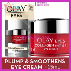 Chính hãng Chính hãng Kem mắt Olay Collagen Peptide 24 ngăn ngừa lão hóa 15ml