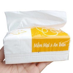 Khăn giấy khô - Khăn giấy cao cấp - Bịch 300 tờ