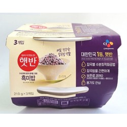 Cơm Gạo Nếp Than Ăn Liền HETBAHN CJ Hàn Quốc hộp 210g