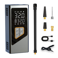 Máy Bơm Lốp Không Dây Đa năng Siêu Mạnh HighCore Power (LED+type C)