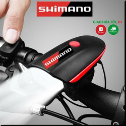 Đèn Xe Đạp Thể Thao SHIMANO Siêu Sáng, Có Còi, Pin Sạc USB, Chống Nước, Phụ Kiện Xe Đạp