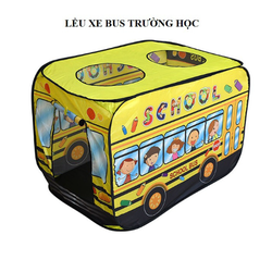 Lều Cho Bé Gái , Bé Trai Hoạt Tiết Xe Ô Tô - Nhà Đồ Chơi Lều Bóng Tự Bung Vui Chơi Trong Nhà Đồ Chơi Trẻ Em