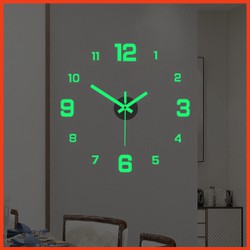 Đồng Hồ Dán Tường 3D Loại lớn trang trí decor siêu đẹp (DIY-2)
