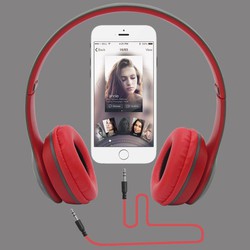 Tai nghe chụp tai bluetooth P47 Có dây audio 3.5mm, có khe cắm thẻ nhớ