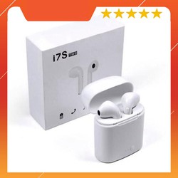 (Miễn Phí Vận Chuyển HN & HCM) Tai nghe bluetooth I7S TWS âm thanh cực hay ( nghe 2 tai)
