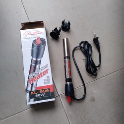 Máy sưởi bể cá XL-999ẰNG , 50W, 100W, 200W,, sưởi bể cá cảnh vỏ thủy tinh dùng được cho cả nước ngọt và nước mặn