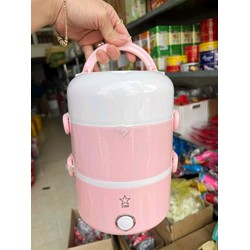 Hộp cơm cắm điện 3 tầng